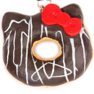 Hello Kitty Squishy Donut Charm
